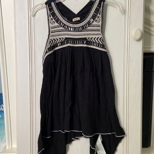 Embellished halter tank